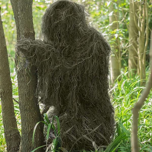 3D Camouflage Ghillie Suit for Men - 6-in-1 Hunting Apparel