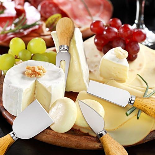 Premium Stainless Steel Cheese Knives Set for Charcuterie Boards
