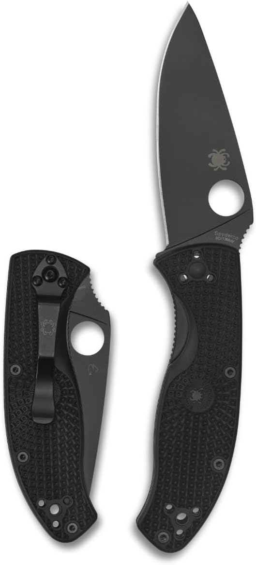 Spyderco Tenacious Lightweight EDC Folding Knife - 3.39