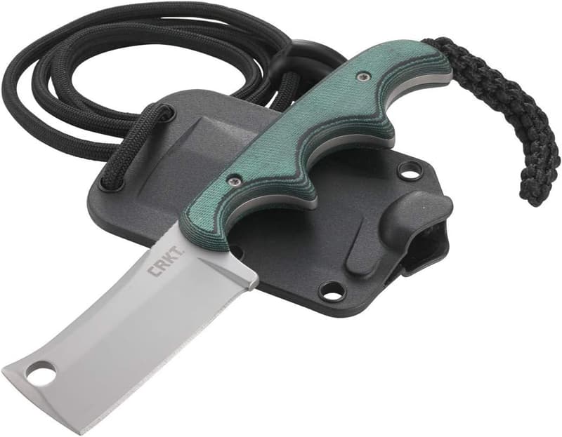 CRKT Minimalist Cleaver EDC Utility Knife with Resin Handle
