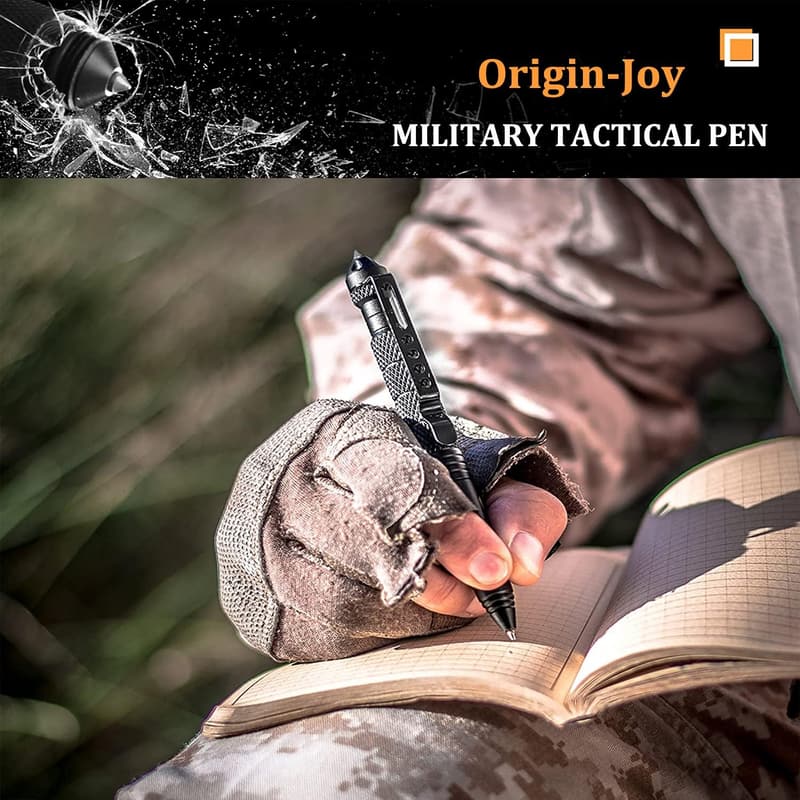 Multifunctional Tactical Pen Set with 20 Refills