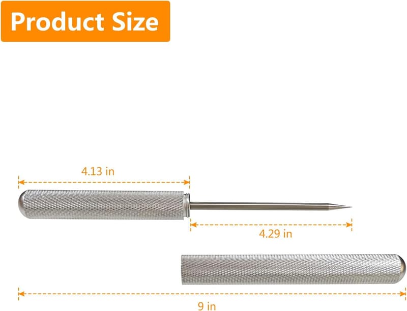 Professional Aluminium Alloy Ice Pick for Bars and Picnics