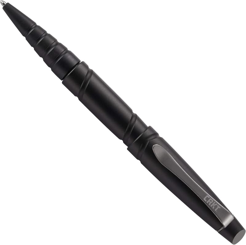 EDC Tactical Pen: Black Anodized Aluminum Survival Tool