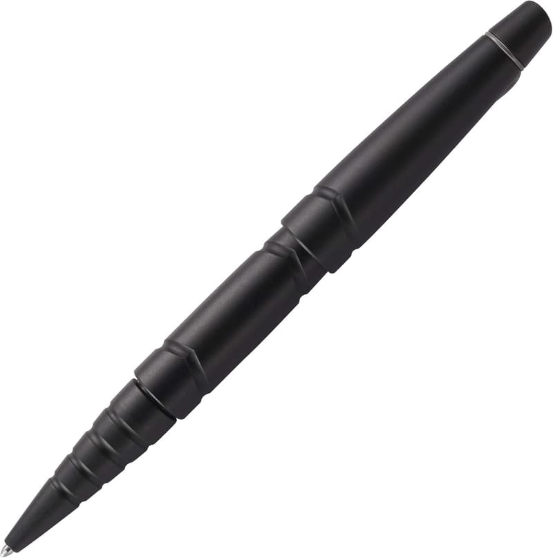 EDC Tactical Pen: Black Anodized Aluminum Survival Tool