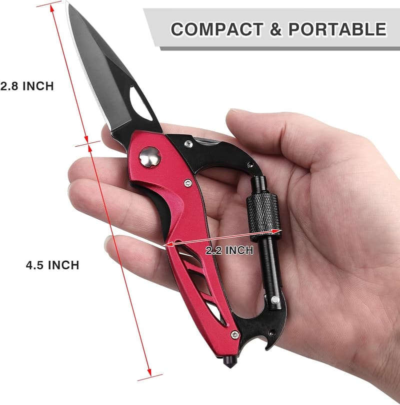 Red Multitool Knife