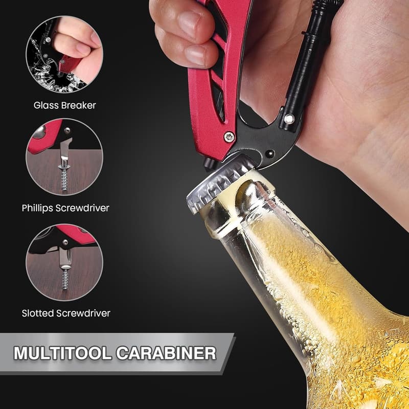 Red Multitool Knife