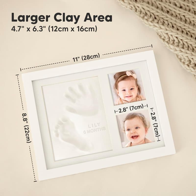 Personalized Quick Dry Baby Hand and Footprint Kit