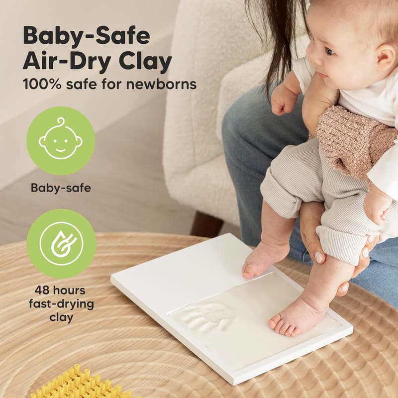 Personalized Quick Dry Baby Hand and Footprint Kit