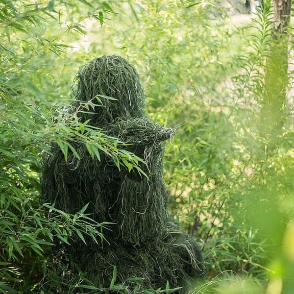 6-in-1 Camouflage Ghillie Suit for Hunting