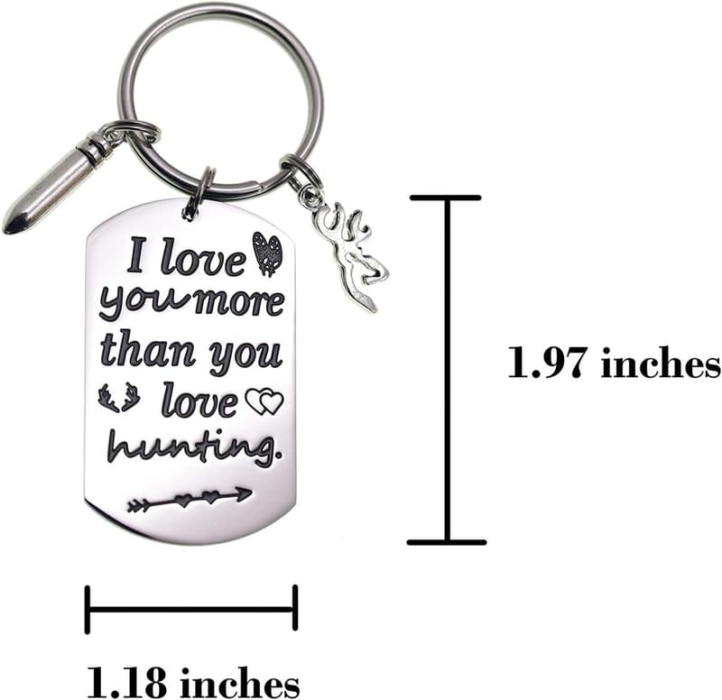 Valentine's Day Keychain for Husband | 