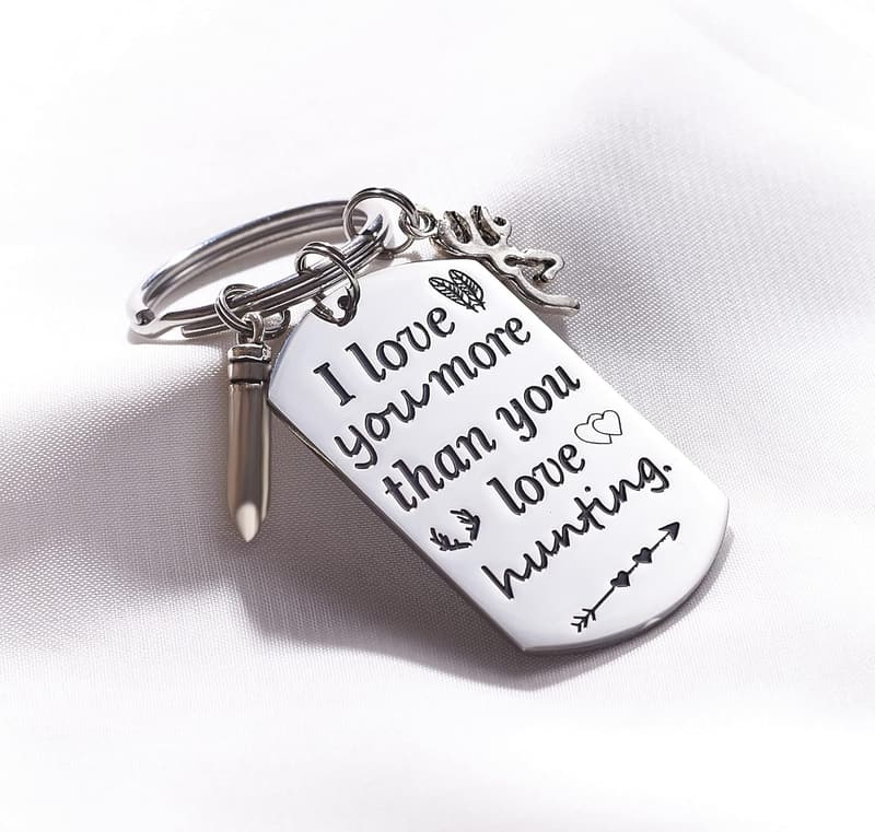 Valentine's Day Keychain for Husband | 