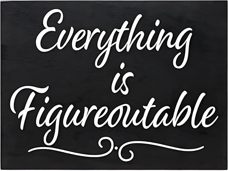 Inspirational Wooden Desk Sign - 