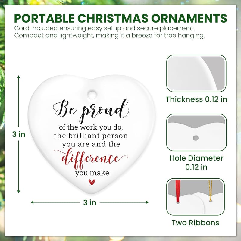 2024 Inspirational Ceramic Ornaments for Women