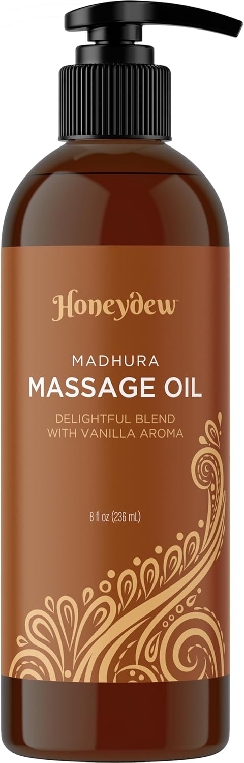 Date Night Vanilla Massage Oil - Premium Non-Greasy Blend