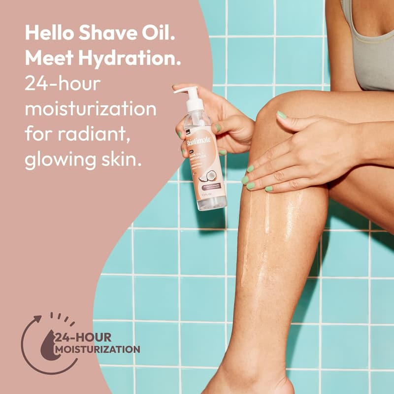 Coconut Bliss 2-in-1 Shave Oil & Moisturizer for Women, 7.3oz