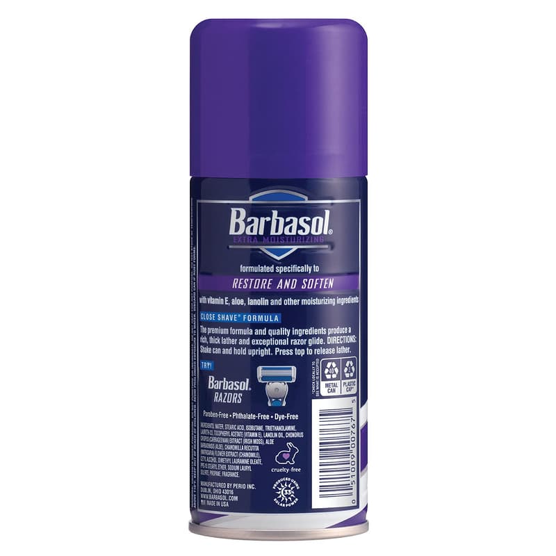 Extra Moisturizing Thick Shaving Cream, 7 oz, Pack of 6