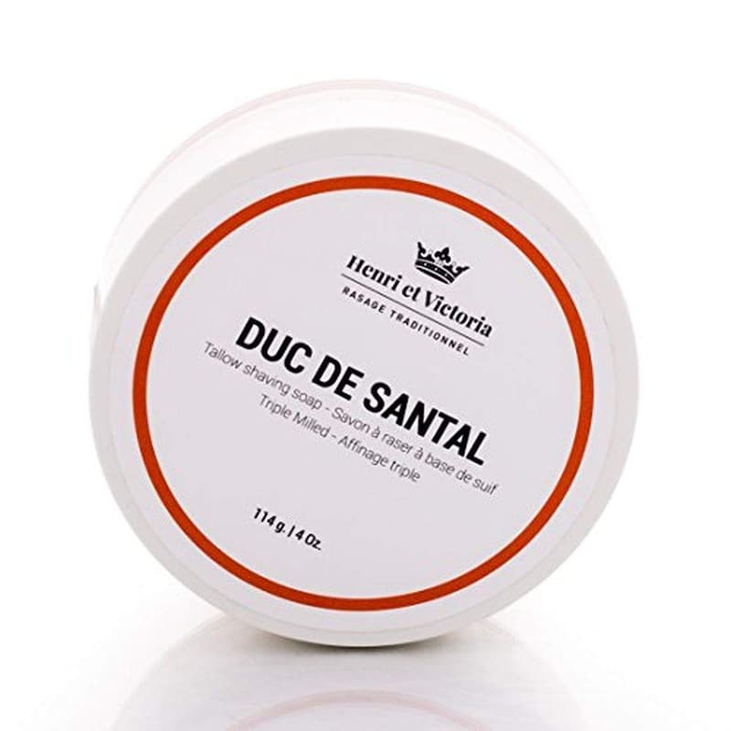 Duc de Santal Shaving Soap for Men | Triple Milled, Canadian Made 114g