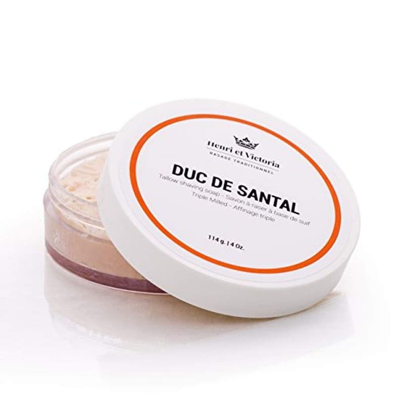 Duc de Santal Shaving Soap for Men | Triple Milled, Canadian Made 114g
