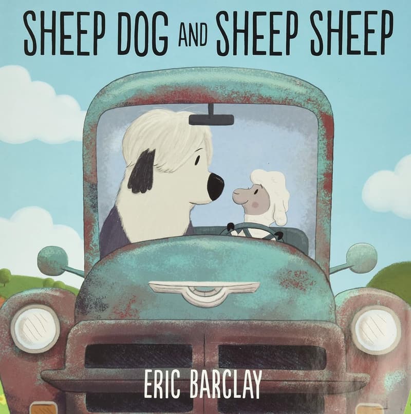 Sheepdog and Sheep Figurine Set