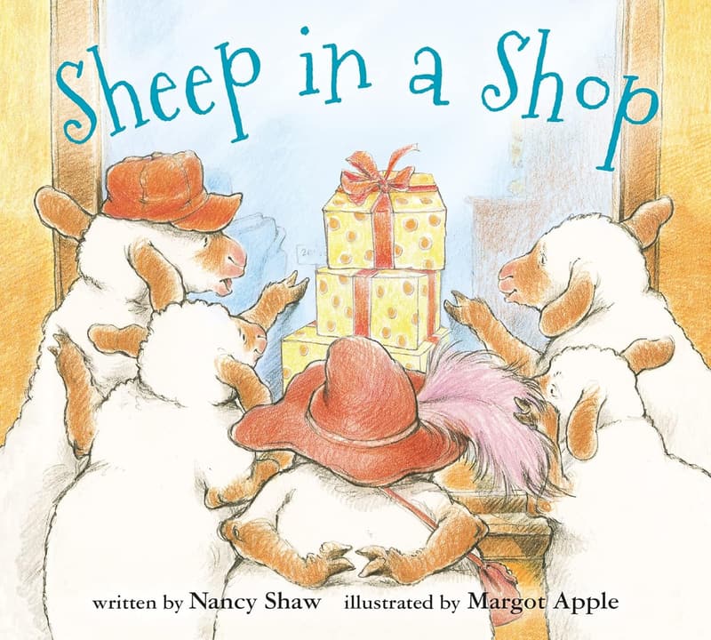 Sheep in a Shop Board Book for Young Readers