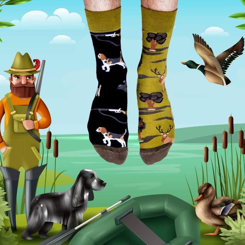Funny Christmas Socks for Men and Women - Novelty Dress Socks