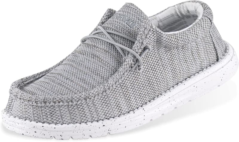 Men's Wide Slip-On Loafers for Casual Walking