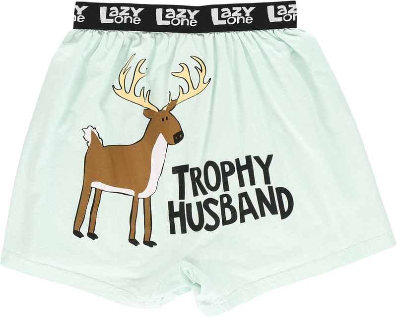 Humorous Animal Boxer Shorts for Men - Novelty Gag Gift
