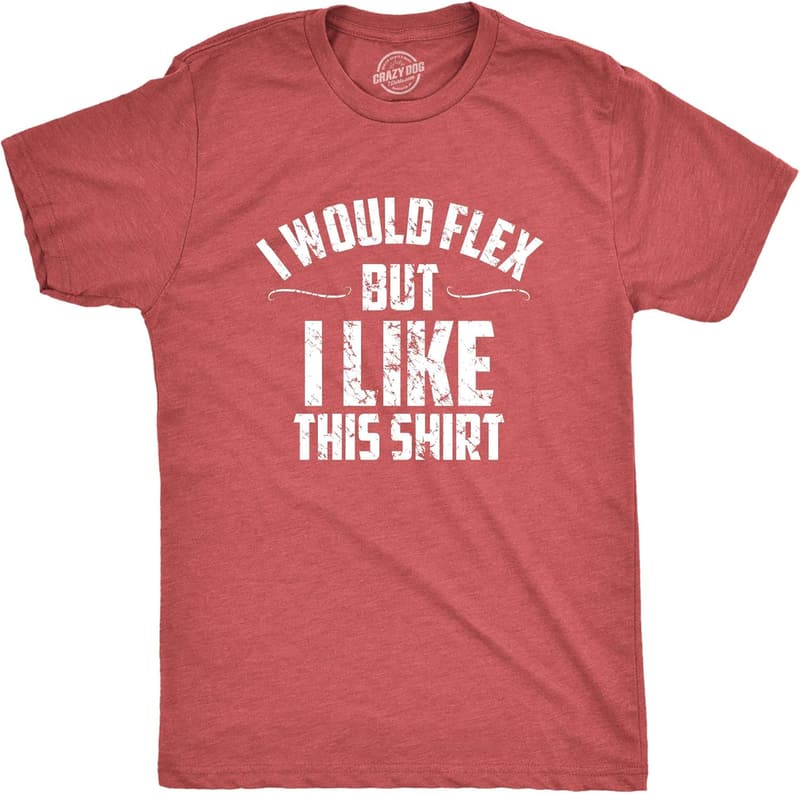 Funny Gym Tee for Men: 
