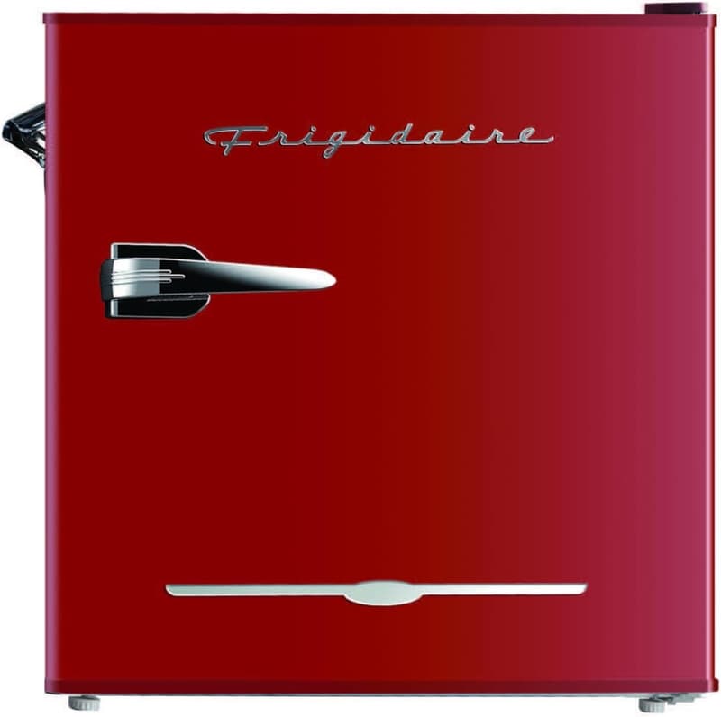 1.6 cu. ft. Retro Bar Fridge with Side Bottle Opener - Red