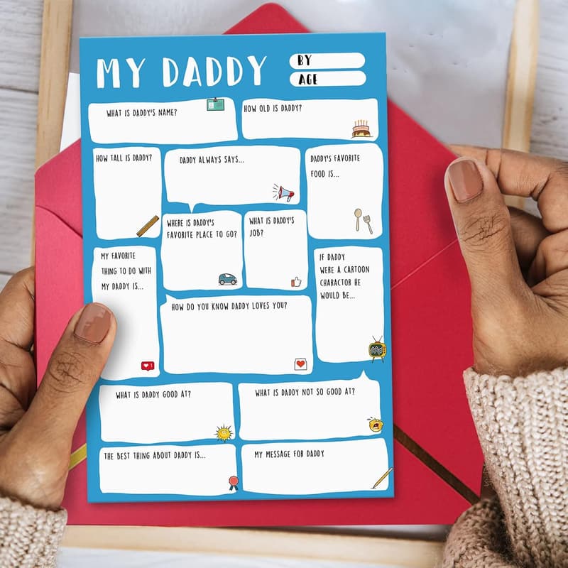 Funny Father's Day Keepsake Card for Dad from Kids