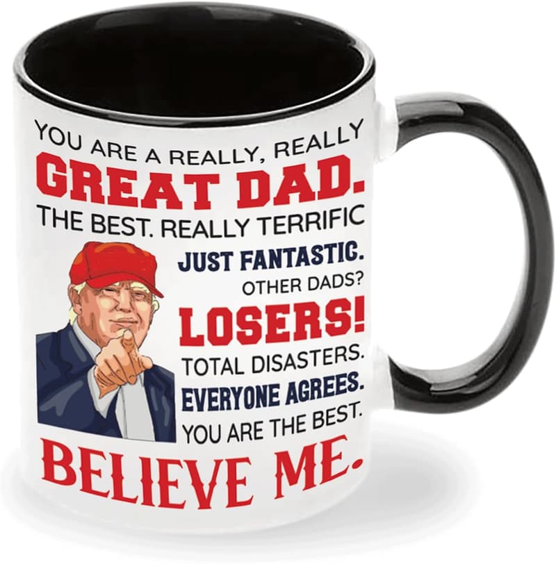 Funny Dad Ceramic Mug - Best Father's Day Gift for Dad