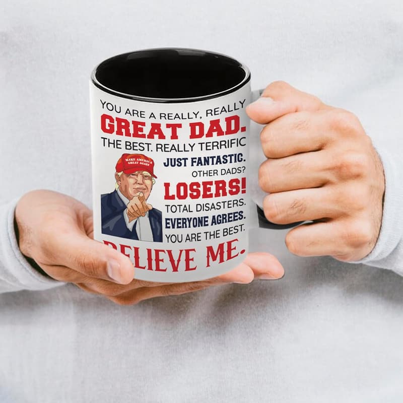 Funny Dad Ceramic Mug - Best Father's Day Gift for Dad
