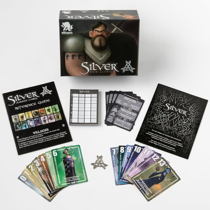 Family Game Night Strategic Silver Card Game