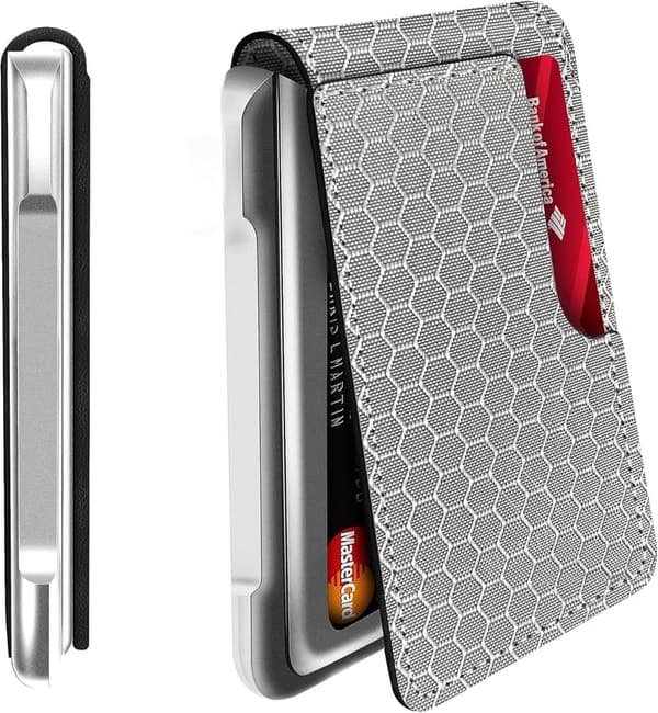 Tactical Bifold Wallet with Metal RFID Blocking for Men