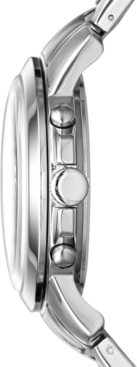 Men's Grant Chronograph Watch - Stainless Steel & Leather