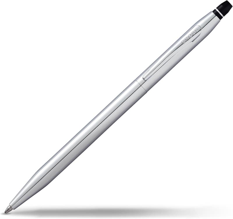 Everyday Gift Box Cross Click Refillable Ballpoint Pen - Chrome