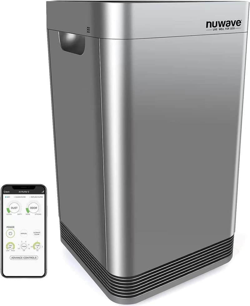 OxyPure Ultra Clean Air Purifier for Extra Large Rooms with 5-Stage Filtration