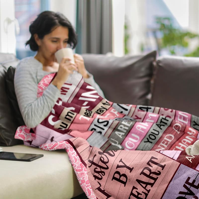 Sister-in-Law Birthday Gift Blanket, 60