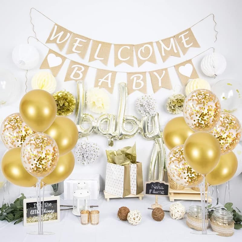 2025 Graduation Balloon Centerpieces with Gold Stand Kit