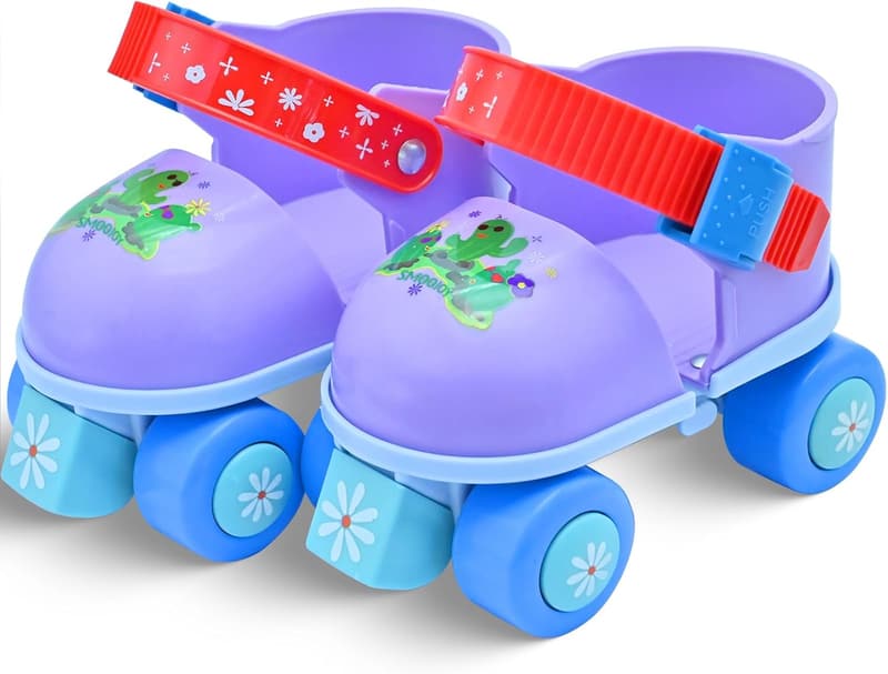 Adjustable Quad Roller Skates for Kids Ages 2-6
