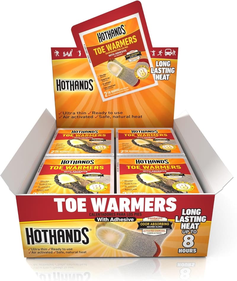 HotHands Toe Warmers - Odorless, Air Activated, 40 Pairs
