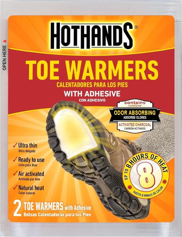HotHands Toe Warmers - Odorless, Air Activated, 40 Pairs