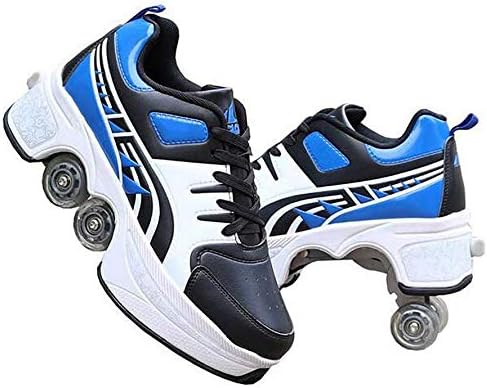 2-in-1 Deformable Roller Skates for Kids - Outdoor Use