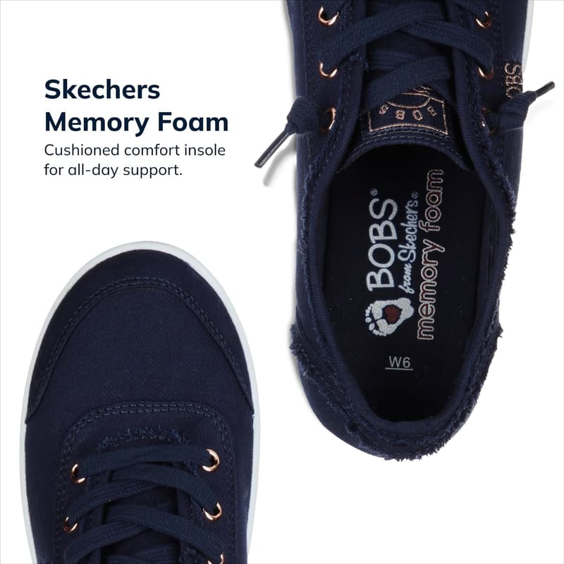 Skechers Women's Memory Foam Vegan Sneakers - Lightweight & Flexible