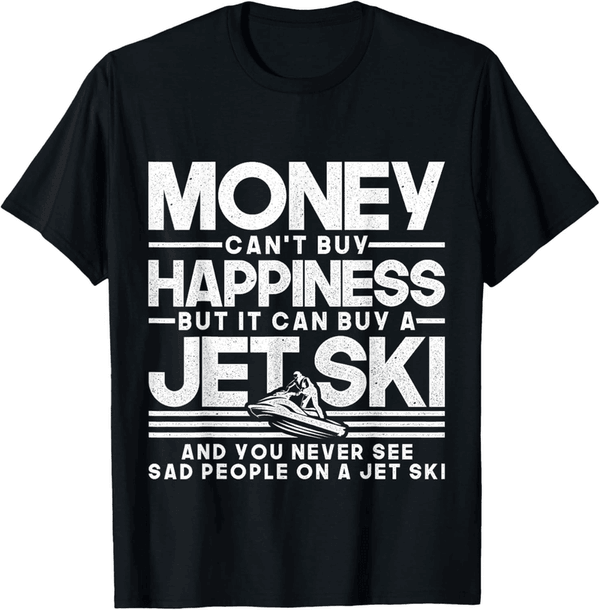 Water Sports Design T-Shirt for Jet Ski Enthusiasts