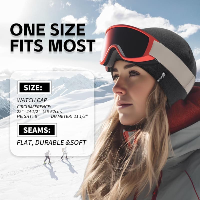 Winter Beanie Cap Set - Tactical Fleece for Men & Women