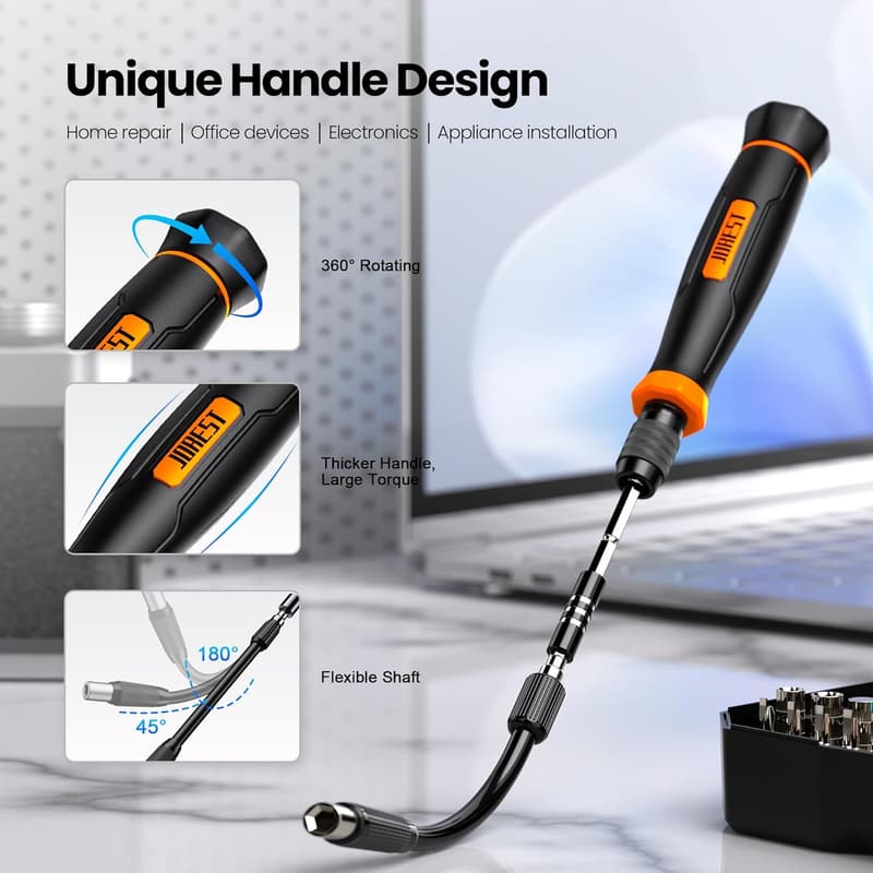 152-in-1 Magnetic Precision Screwdriver Set for Men