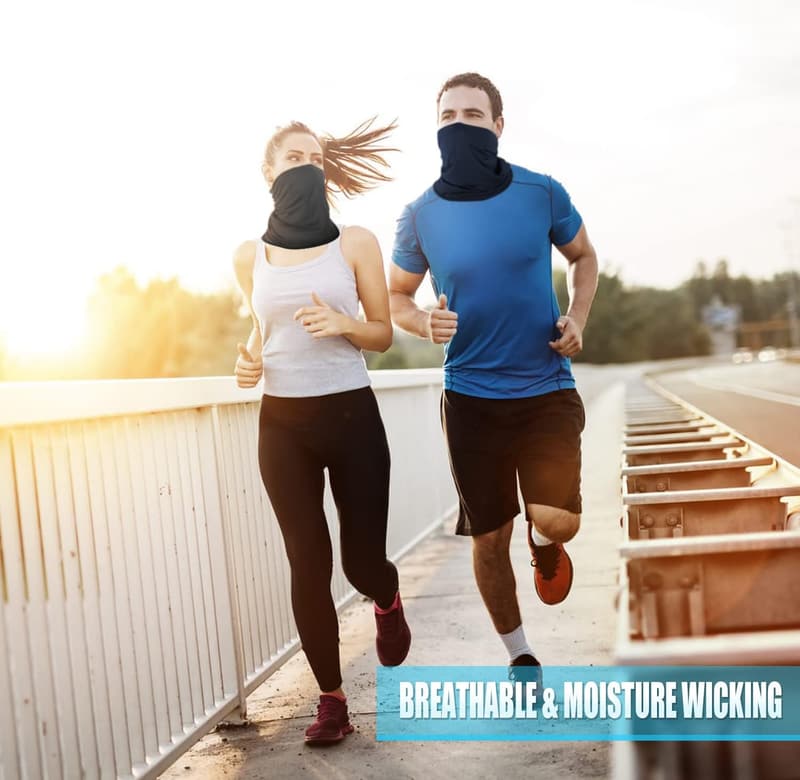 Cooling Neck Gaiter Mask for Men & Women