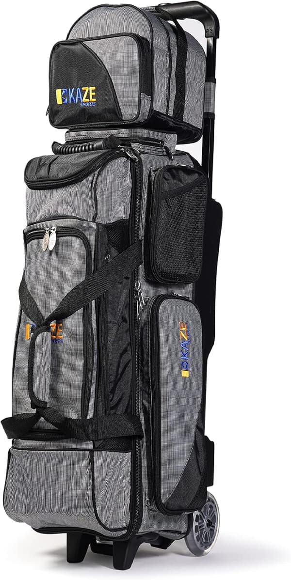 Bowling Ball Roller with Color-Matching Tote Add-On
