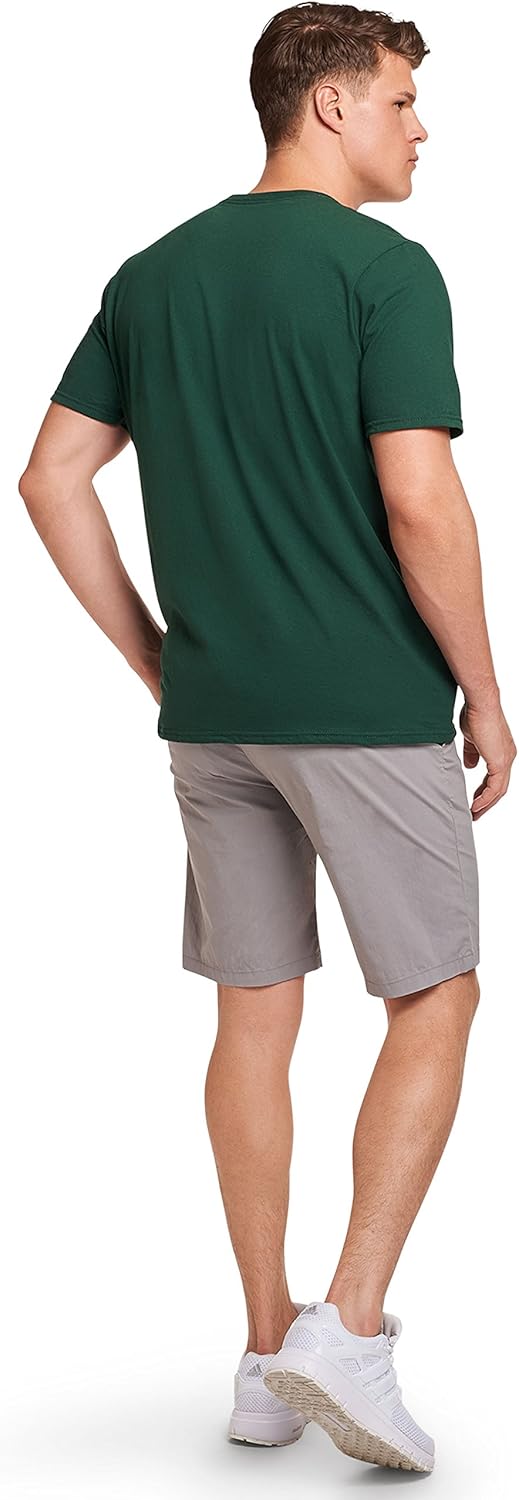 Men's Moisture-Wicking Cotton Blend Short Sleeve Tee